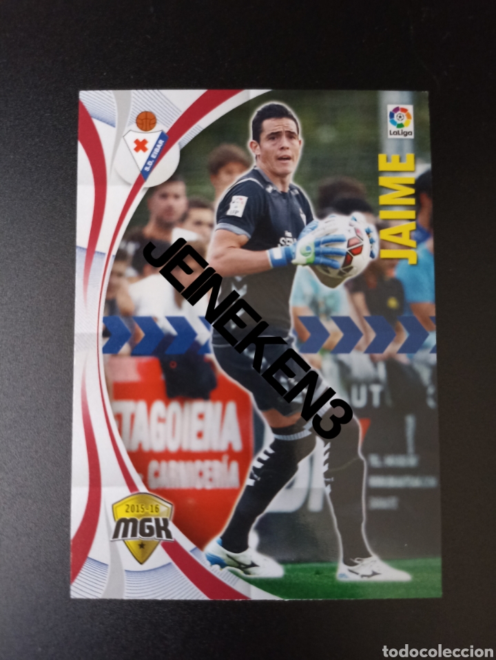 Cromos de f&uacute;tbol: Megacracks 2015/16 166 Jaime Eibar - Foto 1