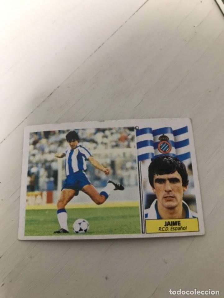 Cromos de f&uacute;tbol: Jaime - Foto 1