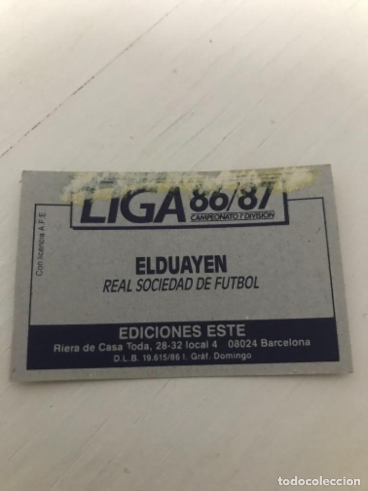 Cromos de f&uacute;tbol: Elduayen - Foto 2