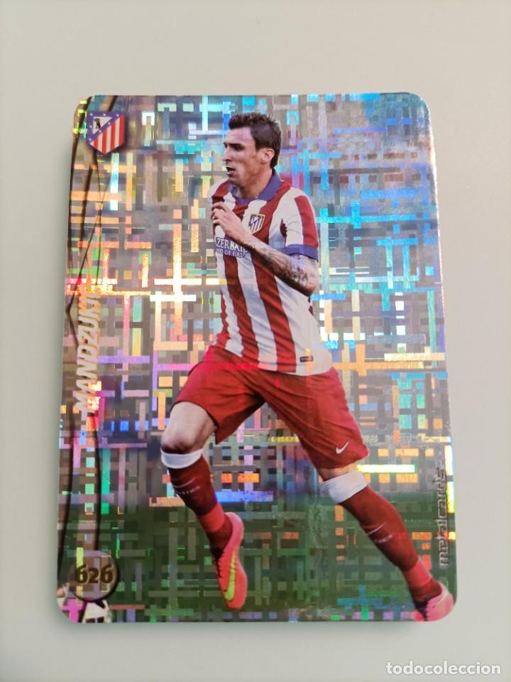 Cromos de F&uacute;tbol: 626 Mandzukic Tetris cromo card ficha Mundicromo liga 2014 2015 14 15 Nuevo