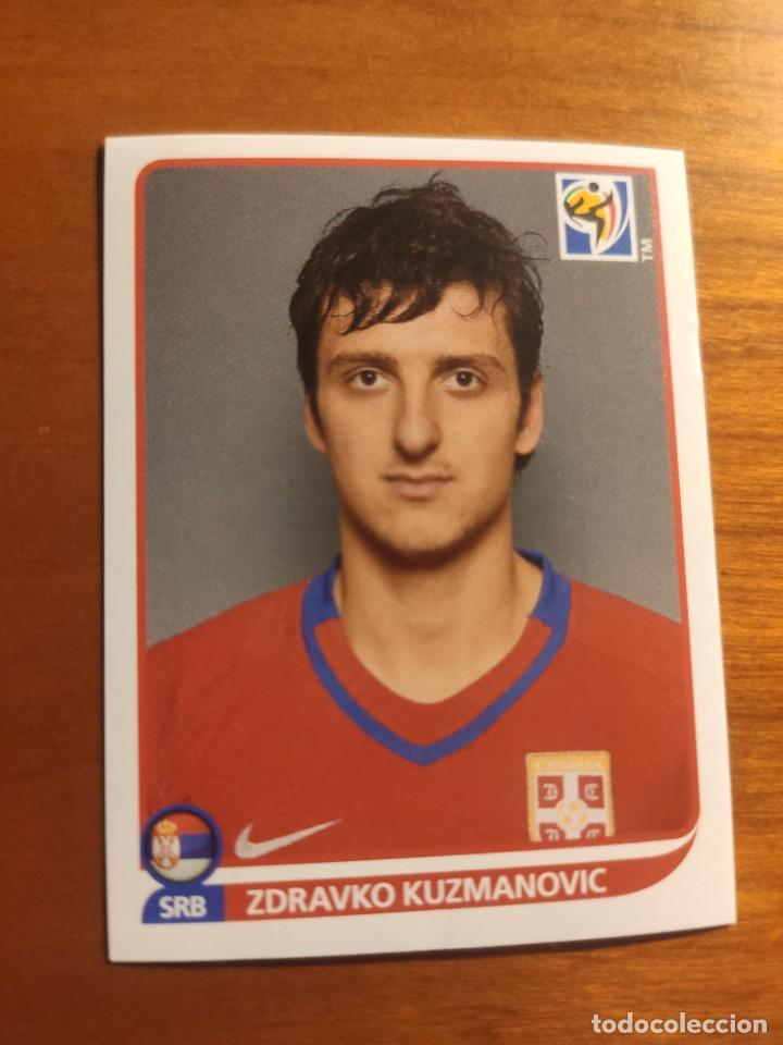 Fu&szlig;ball-Sticker: 306 PANINI MUNDIAL 2010 WORLD CUP ZDRAVKO KUZMANOVIC - SERBIA -- CROMO NUNCA PEGADO