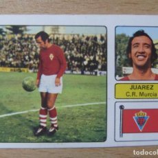 Cromos de Fútbol: JUAREZ MURCIA LIGA 1973-1974 ,73-74 FHER NUNCA PEGADO