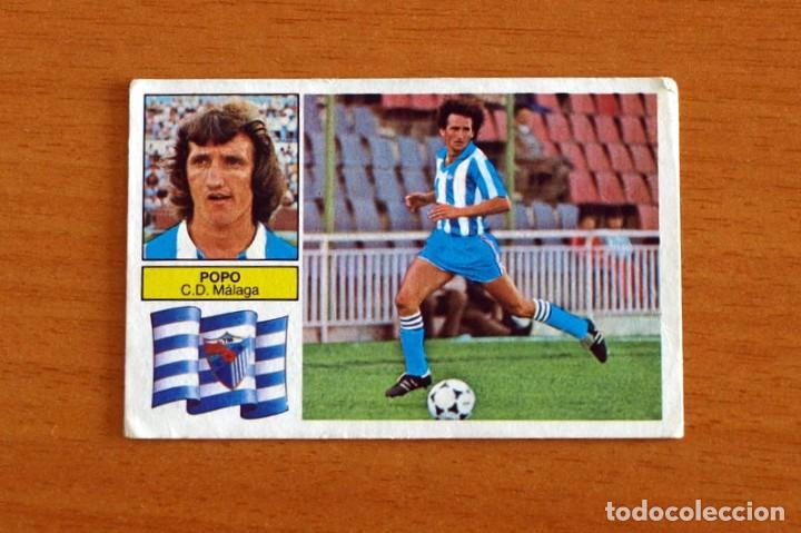 Fu&szlig;ball-Sticker: M&aacute;laga - Popo - Liga 1982-1983, 82-83 - Ediciones Este - Nunca pegado