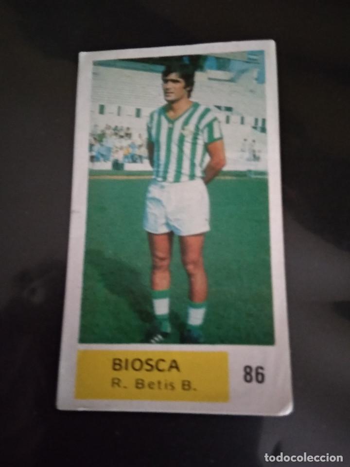 Cromos de f&uacute;tbol: BIOSCA - Foto 1