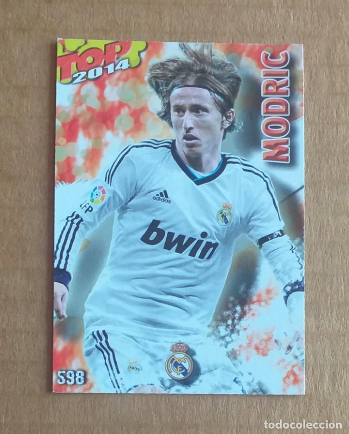 Cromos de F&uacute;tbol: Cromo n&ordm; 598 MODRIC MATE ROJO TOP 2014 MUNDICROMO 2013-2014. Nuevo de sobre.