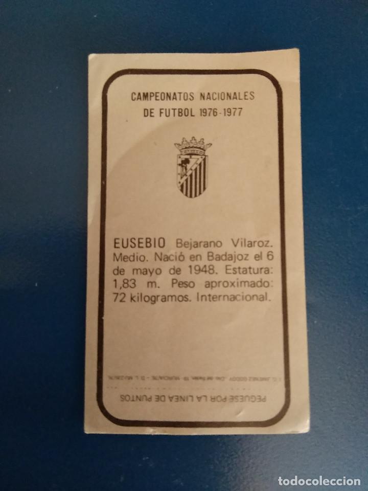 Cromos de f&uacute;tbol: EUSEBIO - Foto 2