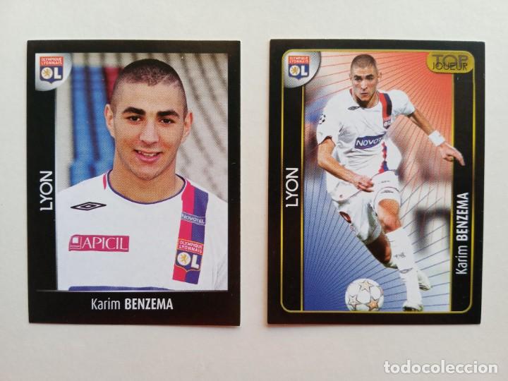 Carte Panini Foot 2009 – Lyon – Karim Benzema – Occasion