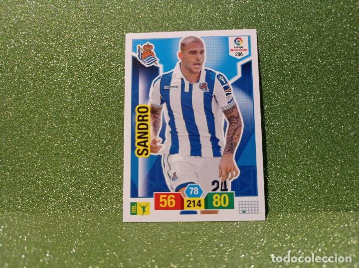 Cromos de f&uacute;tbol: ADRENALYN 2018-19 N&ordm; 286 SANDRO - Foto 1