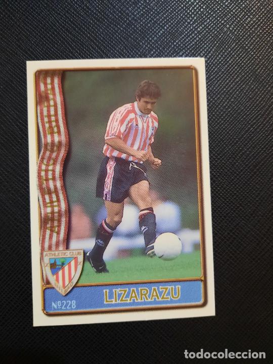 Cromos de f&uacute;tbol: LIZARAZU BILBAO MUNDICROMO 1996 1997 CROMO FUTBOL LIGA 96 97 - (AB2) - 228 CORREGIDO