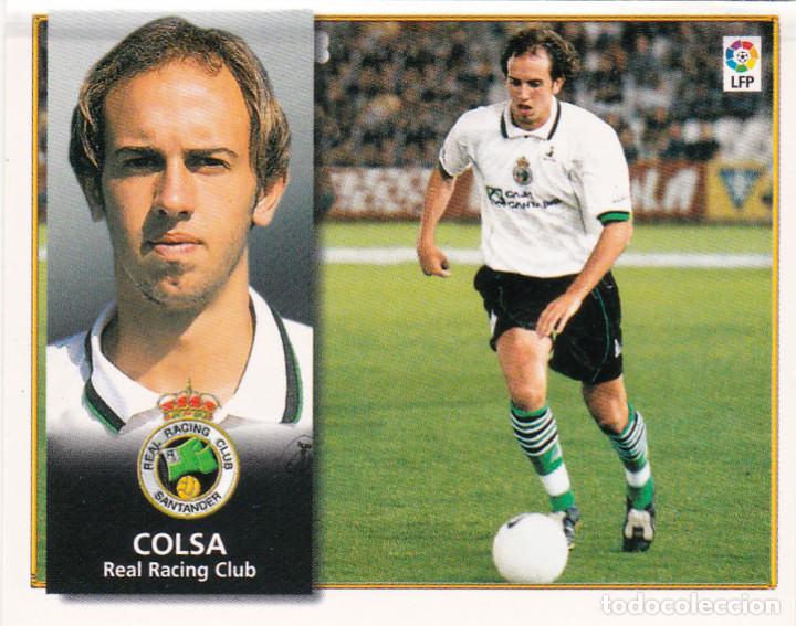 Cromos de f&uacute;tbol: ESTE 98-99 *COLSA* COLOCA DEL RACING (VENTANILLA SUPERIOR)(A-4) - Foto 1