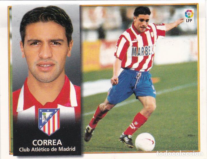 Cromos de f&uacute;tbol: ESTE 98-99 *CORREA* COLOCA DEL AT.MADRID (VENTANILLA SUPERIOR)(A-4) - Foto 1