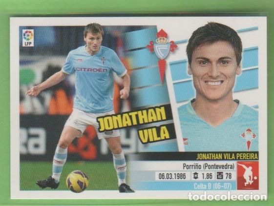 Cromos de f&uacute;tbol: EDICIONES ESTE 13-14 R.C CELTA JONATHAN VILA 7 A - Foto 1