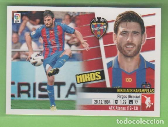 Cromos de f&uacute;tbol: EDICIONES ESTE 13-14 LEVANTE U.D NIKOS 5 A - Foto 1