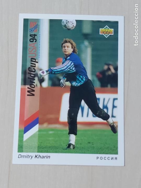 Fu&szlig;ball-Sticker: N&ordm; 162 DMITRY KHARIN - UPPER DECK - WORLDCUP 94 - RUSSIA