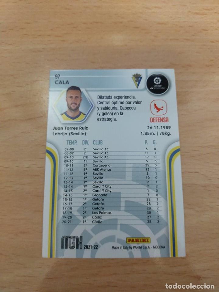 Cromos de f&uacute;tbol: Megacracks 21/22. Cala. Cadiz. - Foto 2