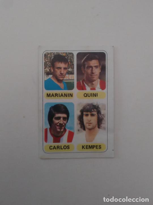 Cartes &agrave; collectionner de Football: MARIANIN QUINI CARLOS KEMPES CROMO CART&Oacute;N FUTBOL EN ACCI&Oacute;N PACOSA 2 LIGA 1977-1978 77-78