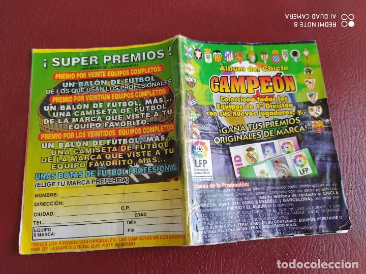 Cromos de f&uacute;tbol: ALBUM DEL CHICLE CAMPEON PRIMERA DIVISION 1996-1997 ,96-97 C5