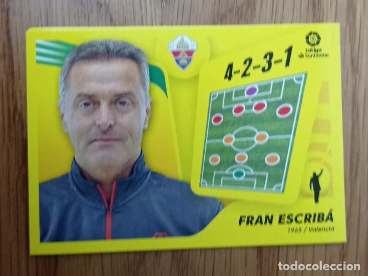 Cromos de f&uacute;tbol: CROMO FUTBOL ENTRENADORES - LIGA ESTE 2021 2022 21/22