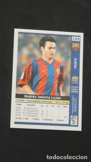 Carte Collection Andres Iniesta #15 – FC Barcelone – Liga 2007 – Mundicromo – Très Bon État