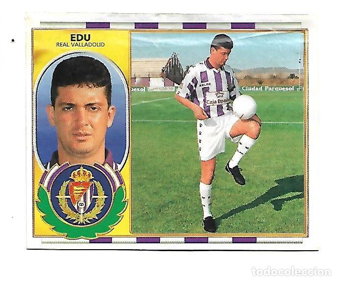 Cromos de f&uacute;tbol: ESTE 95.96 - EDU FICHAJE NUM 9 BIS - VENTANILLA - Foto 1