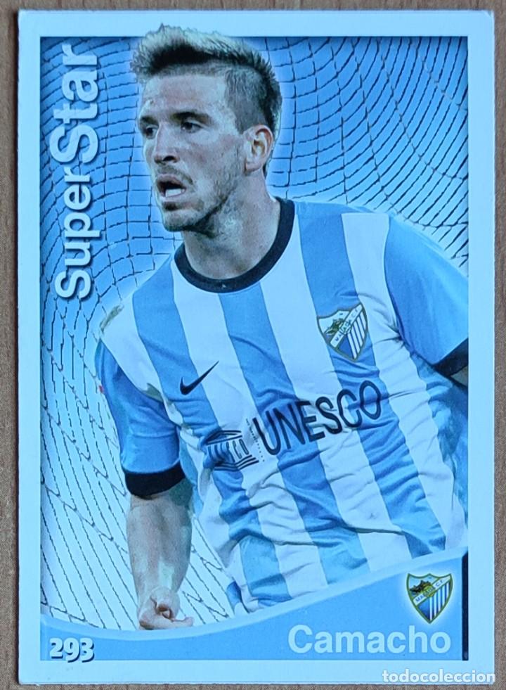 Figurine di Calcio: 293 CAMACHO ERROR SUPERSTAR MALAGA CF FICHAS ALBUM MUNDICROMO 2014 2015 14 15