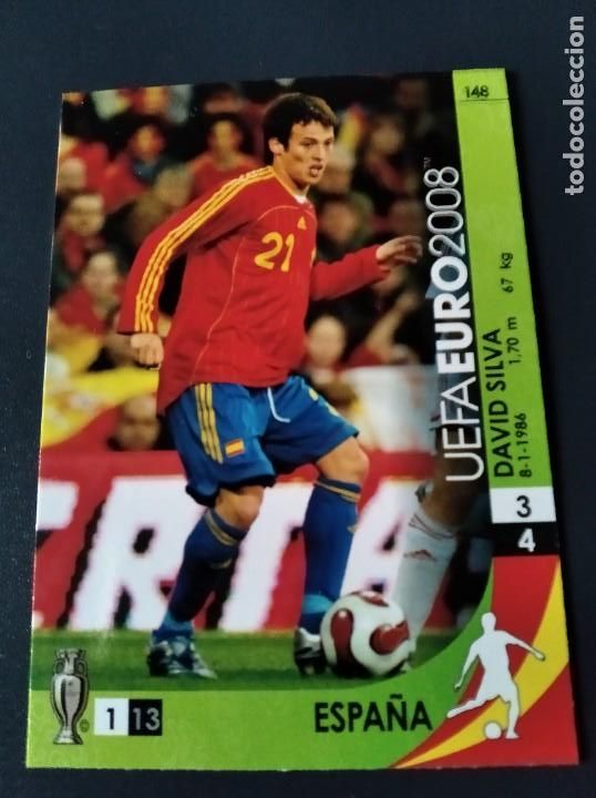 Cromos de f&uacute;tbol: UEFA EUROPA 2008,Silva,Rookie Euro (N&deg;148).