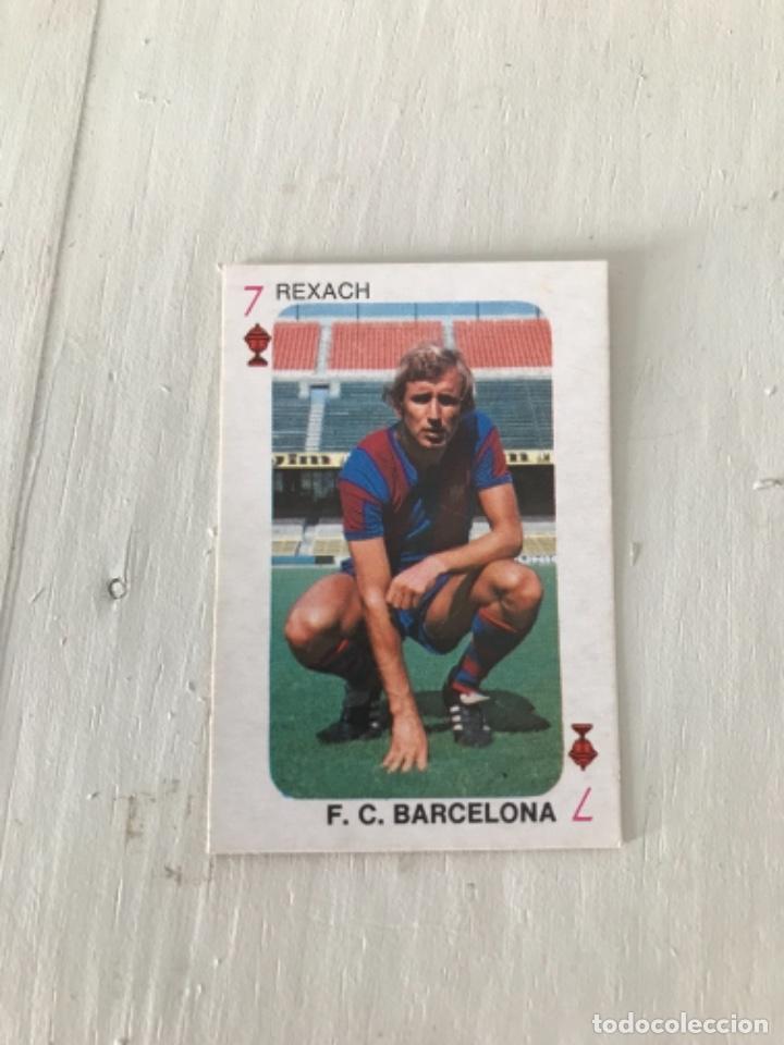 Cromos de f&uacute;tbol: Rexach - Foto 1
