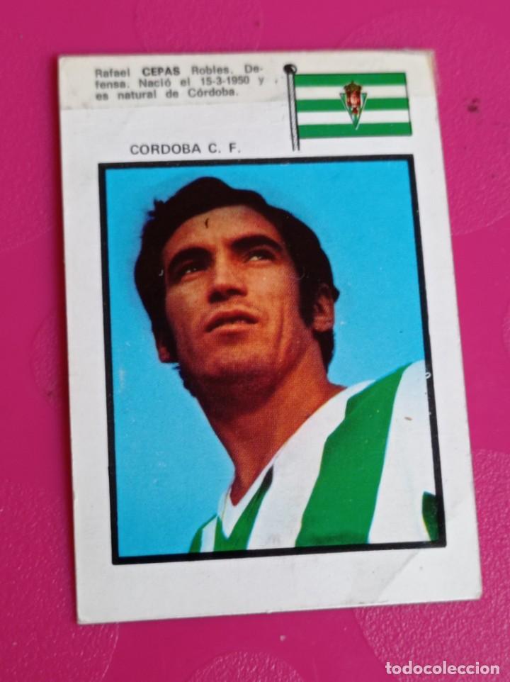 Figurine di Calcio: CEPAS CORDOBA 71 72 1971 1972 FHER RECUPERADO