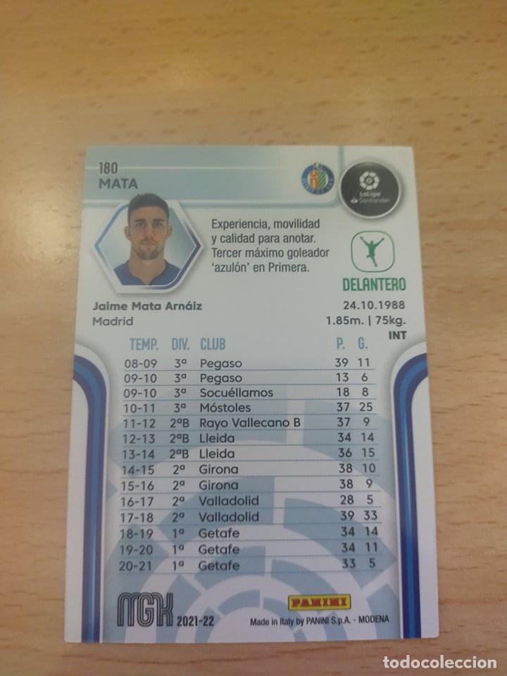 Cromos de f&uacute;tbol: Megacracks 21/22. Mata. Getafe. - Foto 2