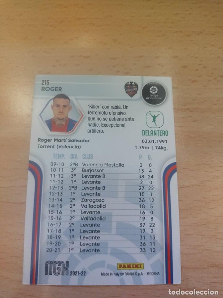Cromos de f&uacute;tbol: Megacracks 21/22. Roger. Levante. - Foto 2