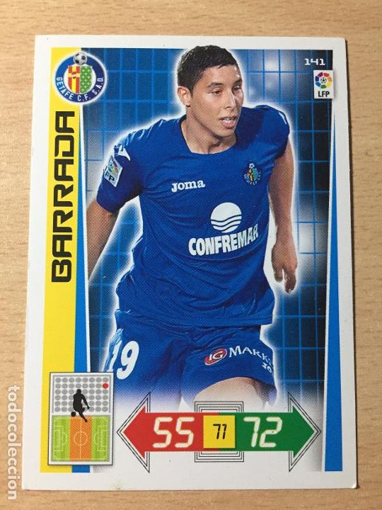 Cromos de f&uacute;tbol: 2012-2013 - 141 BARRADA - GETAFE CF - PANINI ADRENALYN - Foto 1
