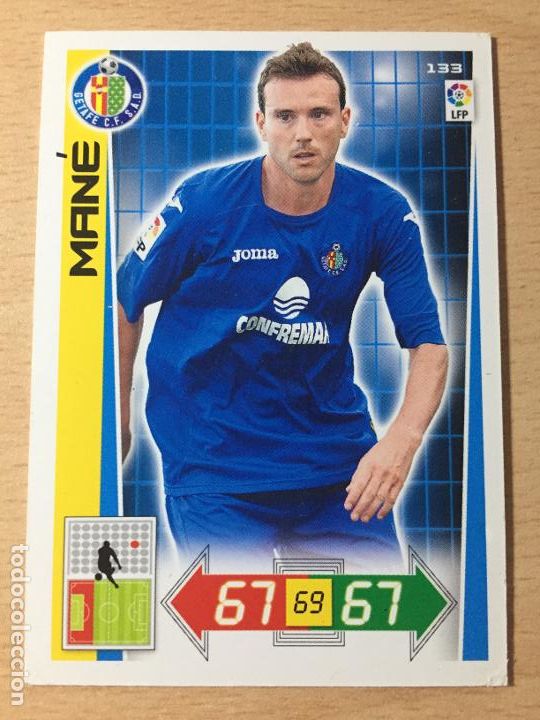 Cromos de f&uacute;tbol: 2012-2013 - 133 MANE - GETAFE CF - PANINI ADRENALYN - Foto 1