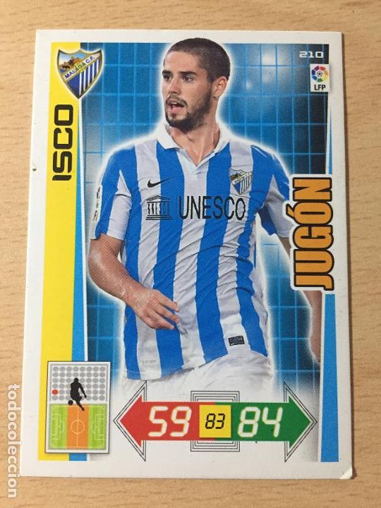 Cromos de f&uacute;tbol: 2012-2013 - 210 ISCO - MALAGA CF - PANINI ADRENALYN - Foto 1