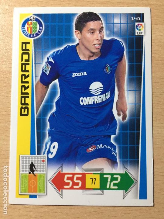 Cromos de f&uacute;tbol: 2012-2013 - 141 BARRADA - GETAFE CF - PANINI ADRENALYN - Foto 1