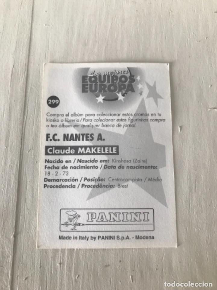 Cromos de f&uacute;tbol: Makelele - Foto 2