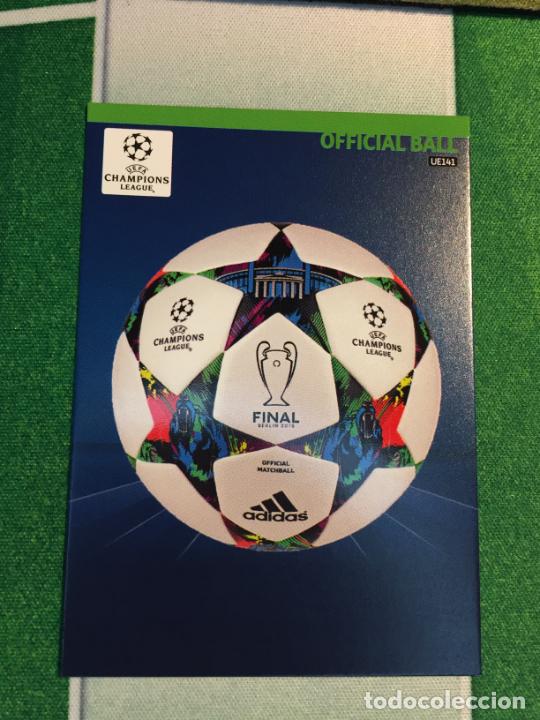 Cartes &agrave; collectionner de Football: UE141. Official Ball Berlin 2015 + Adrenalyn Champions 14 15 Update Panini