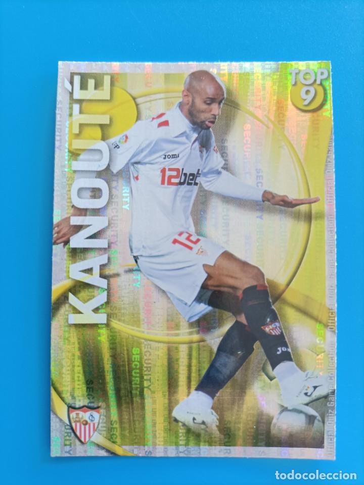 Figurine di Calcio: Cromo ficha card Kanout&eacute; Mundicromo Top 2010 2011 Security muy dif&iacute;cil las fichas de la liga