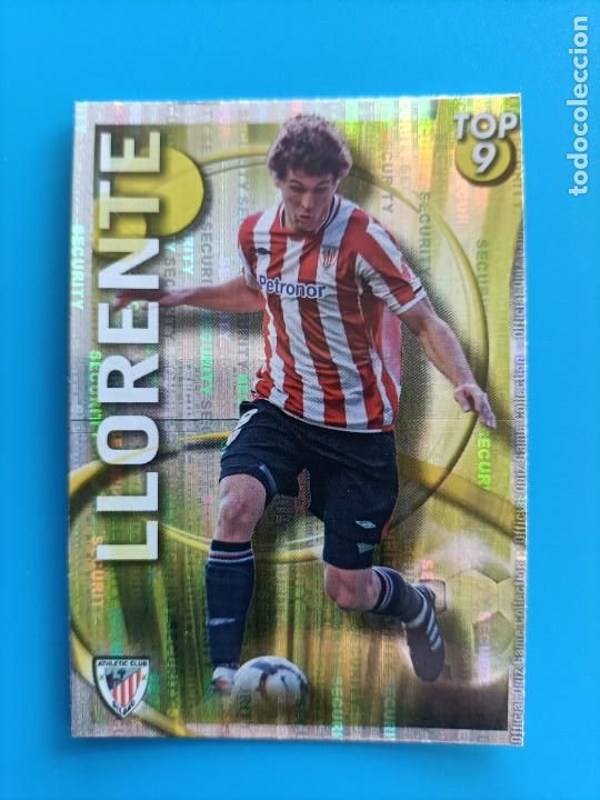 Figurine di Calcio: Cromo ficha card Llorente Mundicromo Top 2010 2011 Security muy dif&iacute;cil las fichas de la liga