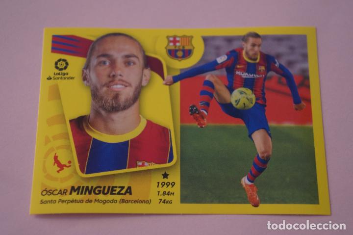 Cromos de f&uacute;tbol: CROMO DE F&Uacute;TBOL MINGUEZA DEL F.C.BARCELONA N&ordm; 10 LIGA ESTE 2021-2022/21-22 PANINI