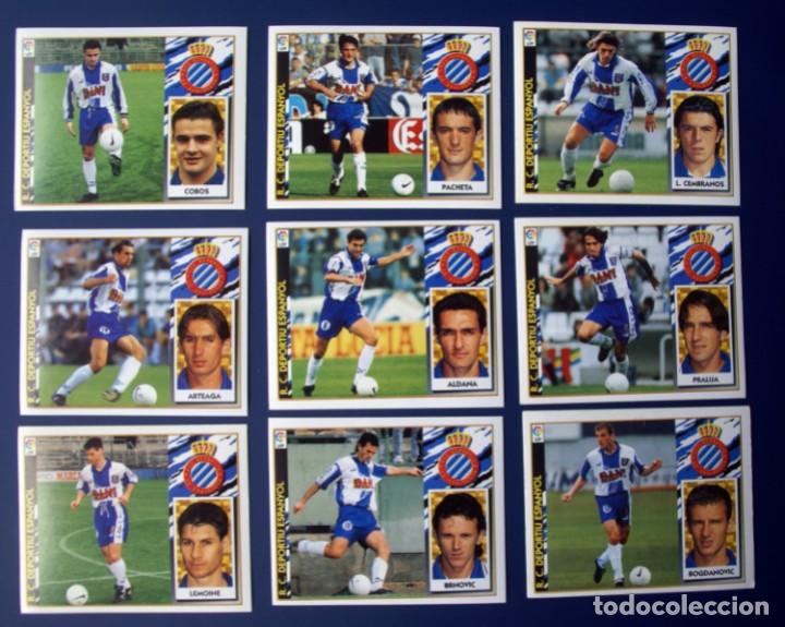 Cromos de f&uacute;tbol: ED. ESTE 97-98 ESPA&Ntilde;OL EQUIPO COMPLETO (B&Aacute;SICOS Y BAJAS) - Foto 3