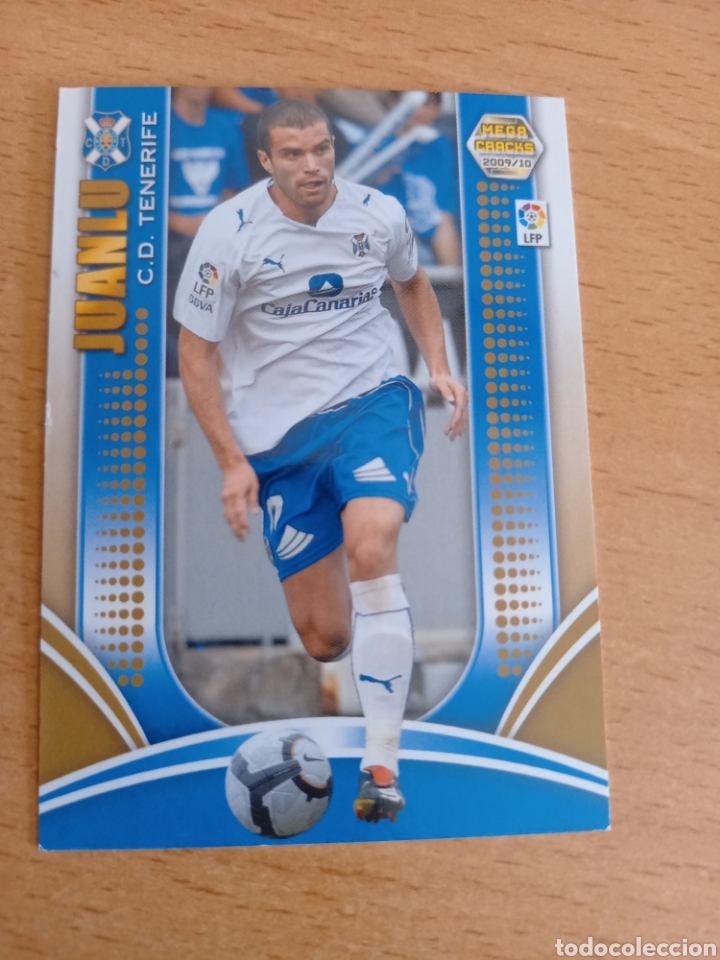 Fu&szlig;ball-Sticker: Panini megacracks 2009 2010 09 10 265 Juanlu Tenerife
