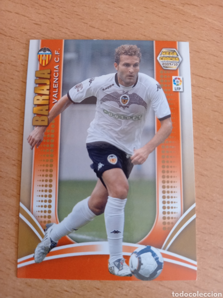 Fu&szlig;ball-Sticker: Panini megacracks 2009 2010 09 10 280 Baraja Valencia