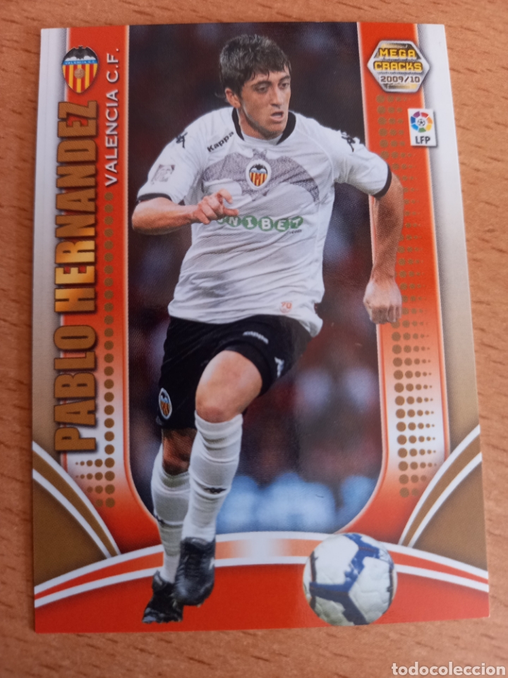 Fu&szlig;ball-Sticker: Panini megacracks 2009 2010 09 10 284 Pablo Hern&aacute;ndez Valencia