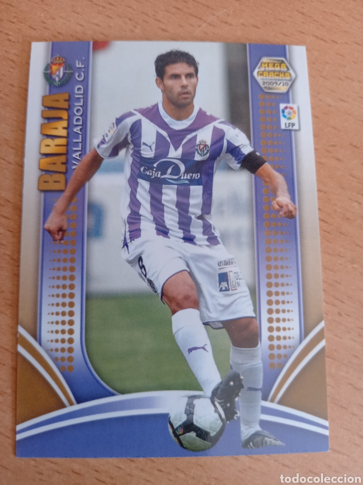 Fu&szlig;ball-Sticker: Panini megacracks 2009 2010 09 10 294 Baraja Real Valladolid