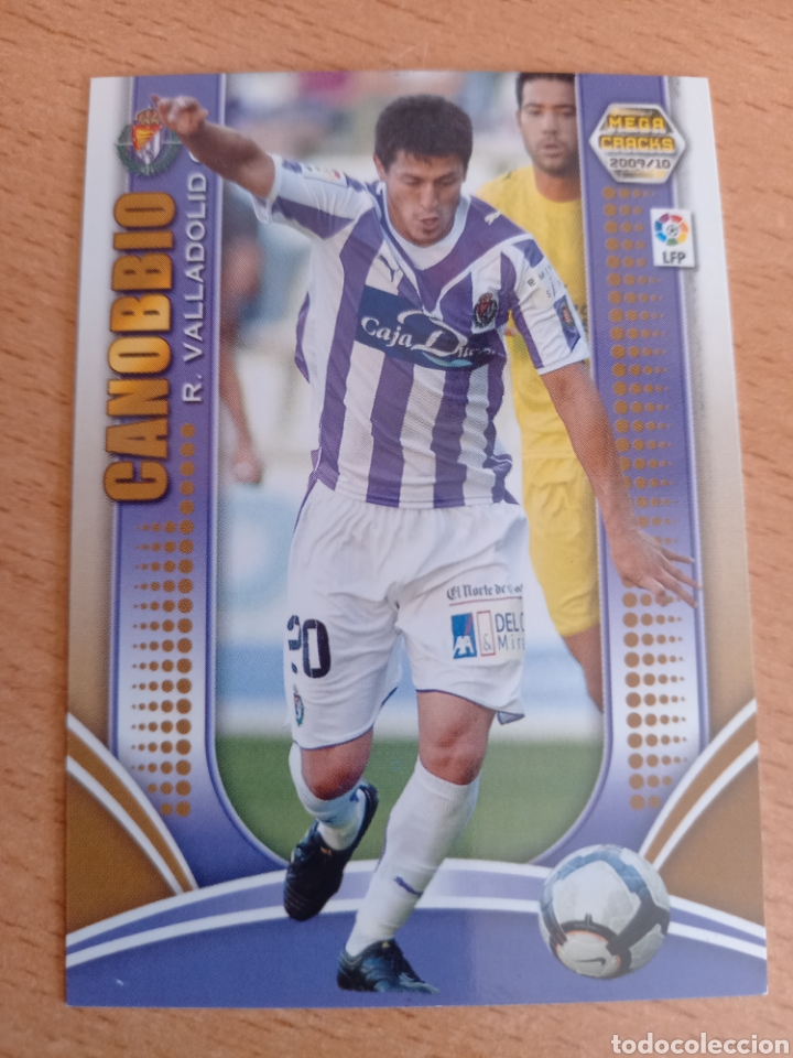 Fu&szlig;ball-Sticker: Panini megacracks 2009 2010 09 10 300 Canobbio Real Valladolid