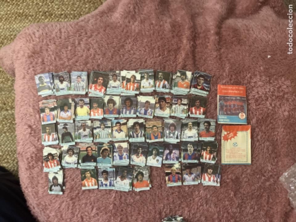 Cromos de f&uacute;tbol: 48 CROMOS NUEVOS DIFERENTES COLECCI&Oacute;N MIRETE LIGA ESPA&Ntilde;OLA 83
