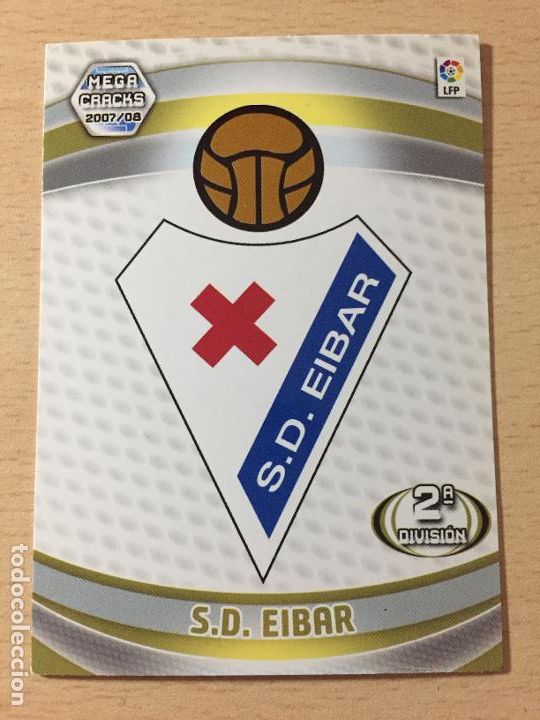 Cromos de f&uacute;tbol: 2007-2008 - 434 SD EIBAR - PANINI MEGACRACKS - Foto 1