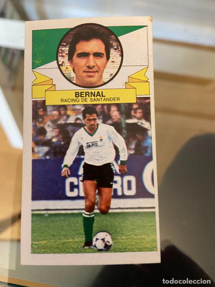 Cromos de f&uacute;tbol: bernal santander este 85 86 - Foto 1