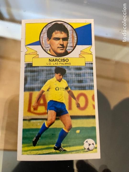 Cromos de f&uacute;tbol: narciso las palmas este 85 86 - Foto 1