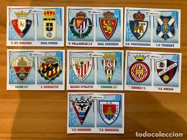 Figurine di Calcio: LOTE ESCUDOS 2015-16 ESTE PANINI NUNCA PEGADOS